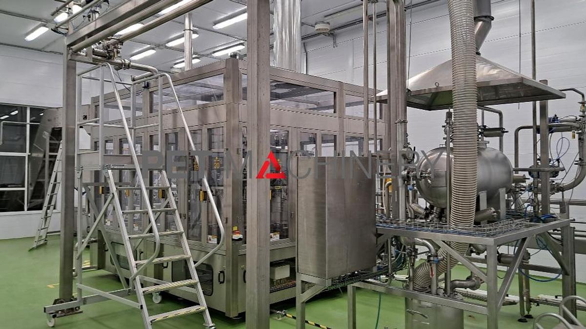 Used 2017 HDPE Bottling line for Liquid Detergents