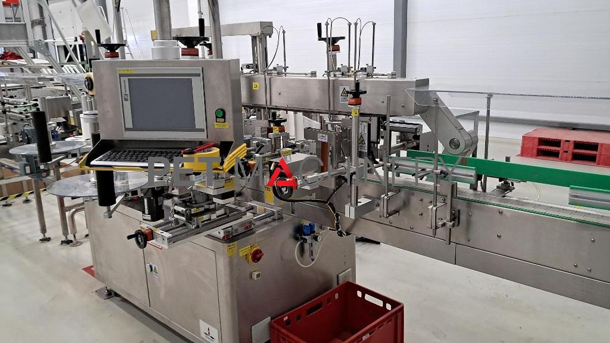 Usado 2017 Línea de embotellado de HDPE para detergentes líquidos