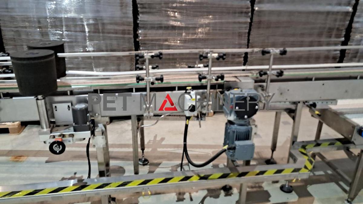 Used 2017 HDPE Bottling line for Liquid Detergents