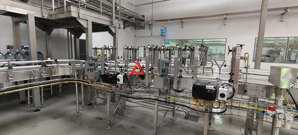 Used 2022 Complete SMI Bottling Line for Still Mineral Water in 6.0L PET bottles