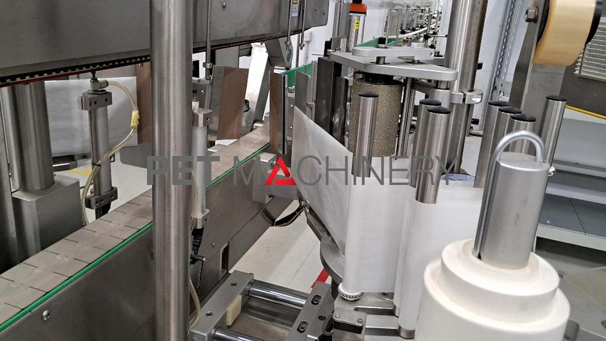 Used 2017 HDPE Bottling line for Liquid Detergents