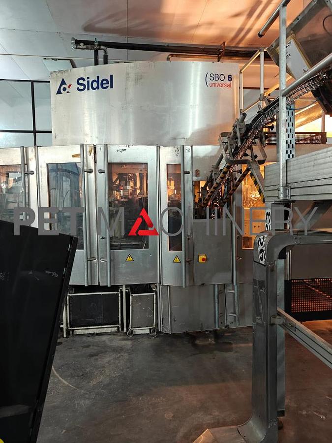 Used Sidel SBO 6 Universal based Carbonated Soft Drinks Bottling Line