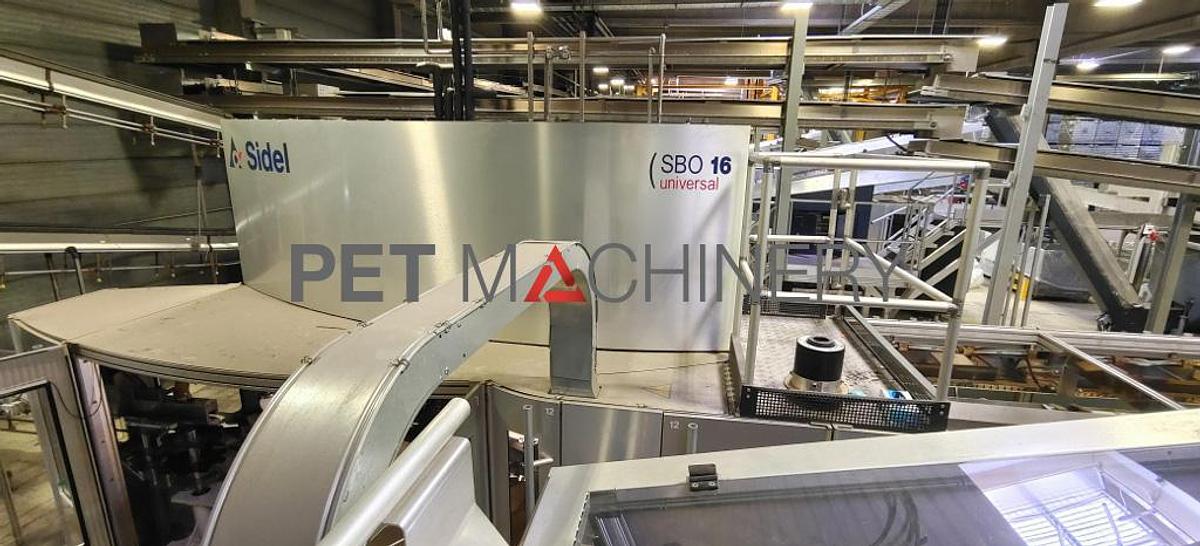 Used 2007 Sidel SBO 16 Universal PET Stretch Blow Moulding machine