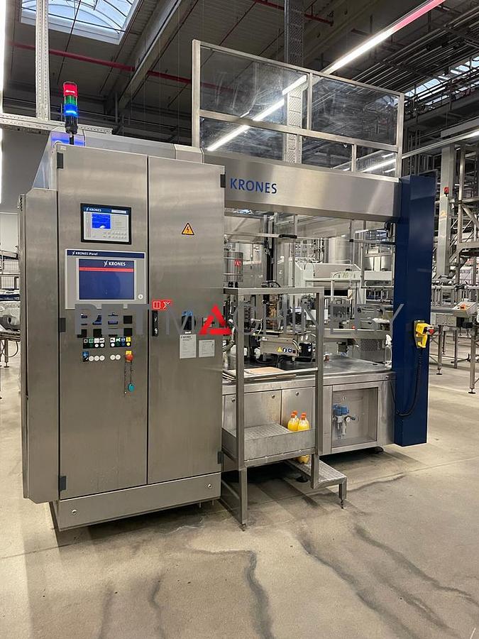 Used 2010 Krones Ultra Clean PET Bottling line for CSD, Cider, Water