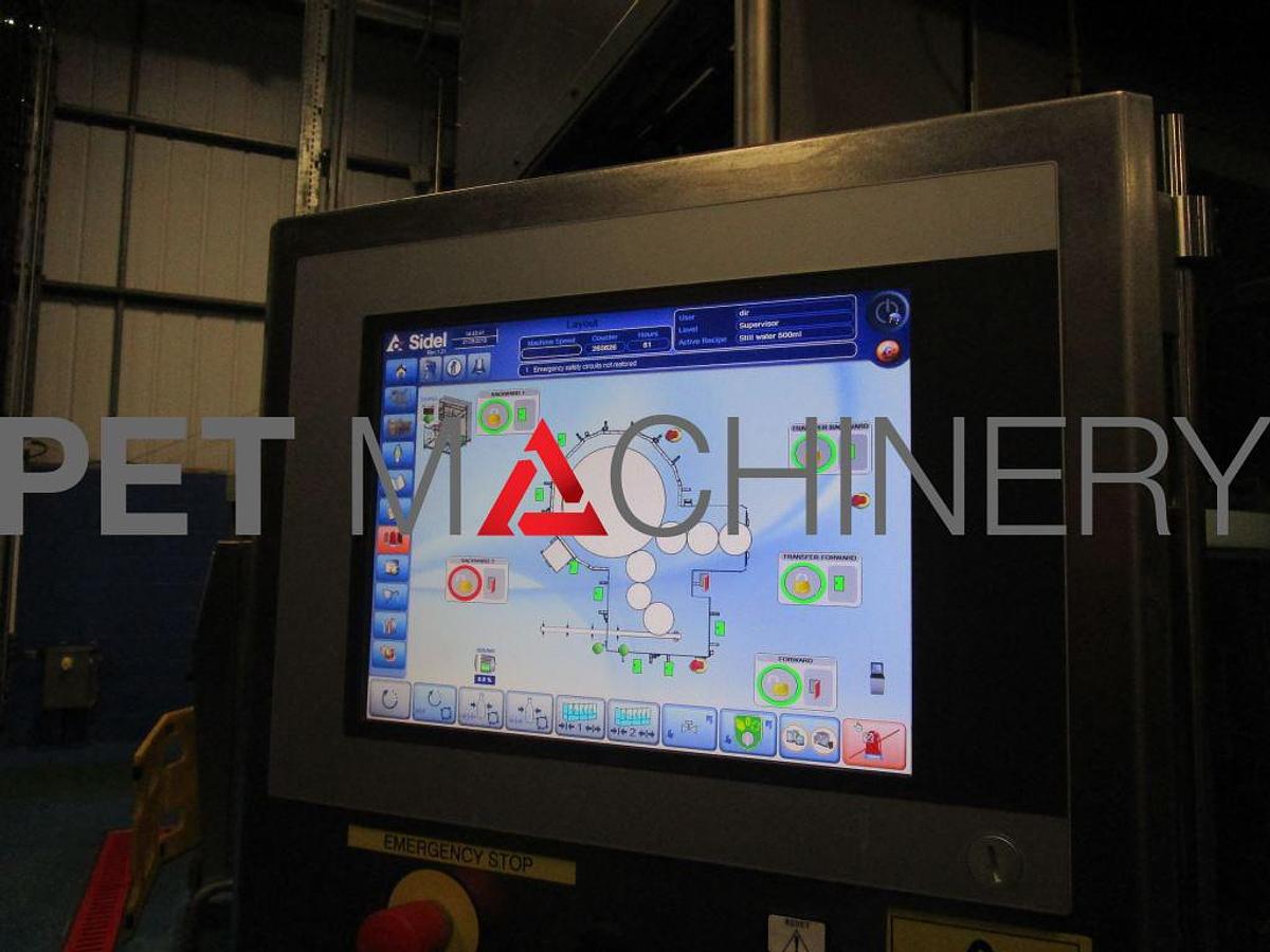 Used 2008 Sidel SBO 20 Universal / 2017 Europa WM Combi Filler/Capper