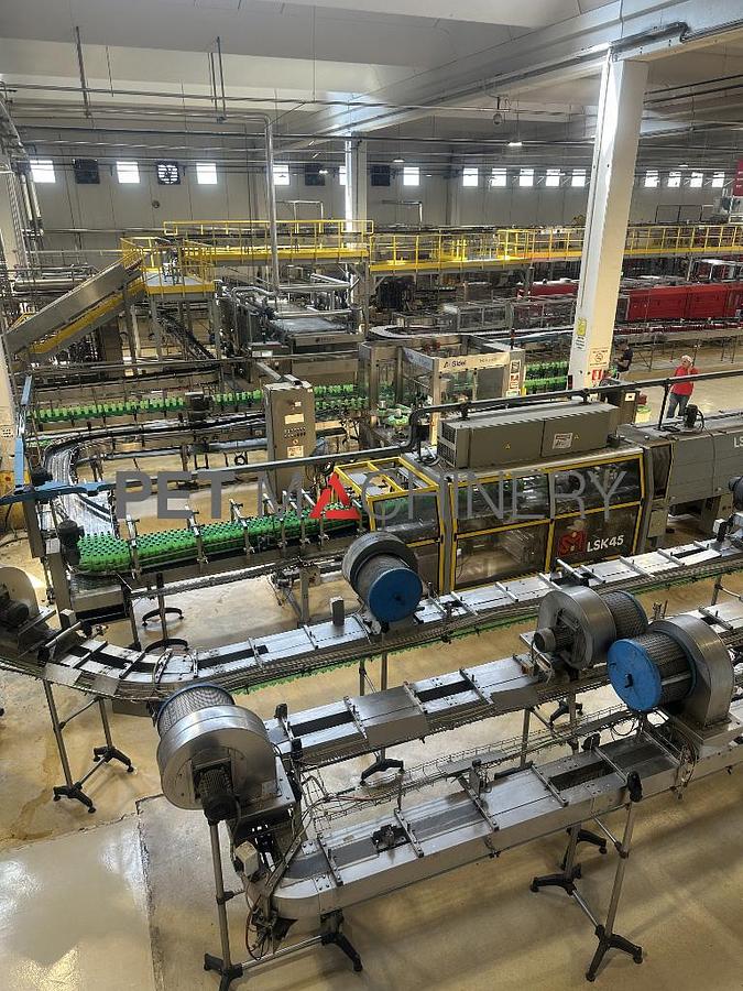 Used Kosme KSB 6R based Carbonated Soft Drinks Bottling Line