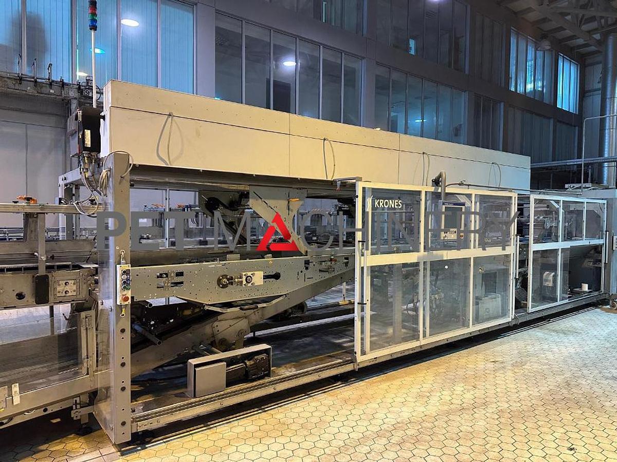 Used 2014 Krones Glass Bottling Line for Still and Carbonated Mineral Water