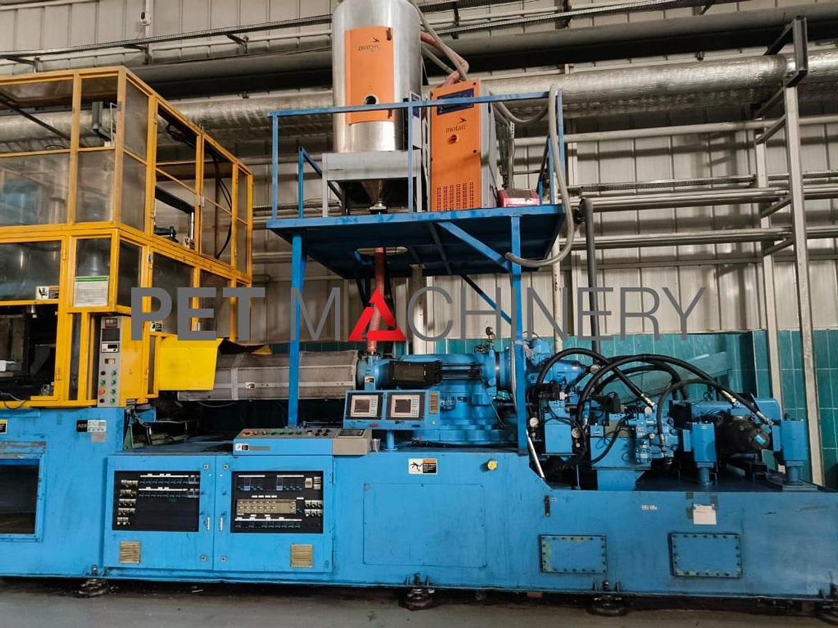 Usado 2001 Nissei ASB 650 EXHD Máquina de soplado y estirado por inyección