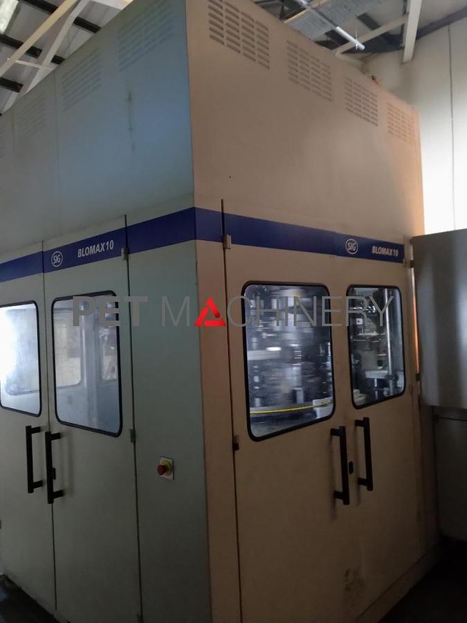 Usado 2002 SIG Blomax 10 serie III Máquina de soplado y estirado de PET