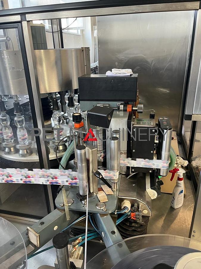 Used 2015 Sidel Rollquattro F15 Roll-fed Wraparound Labeller