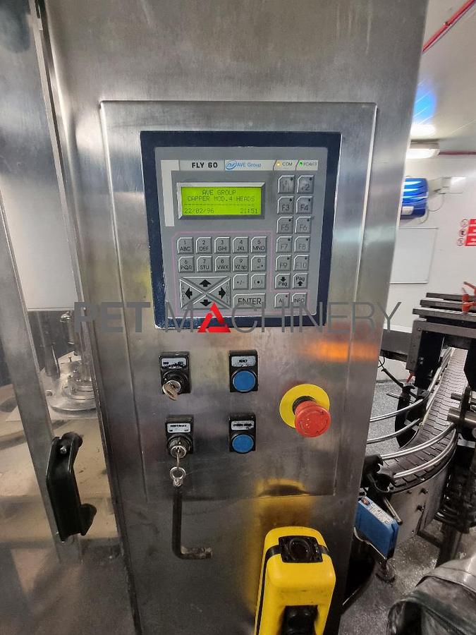 Used Kosme KSB 4R based Carbonated Soft Drinks Bottling Line