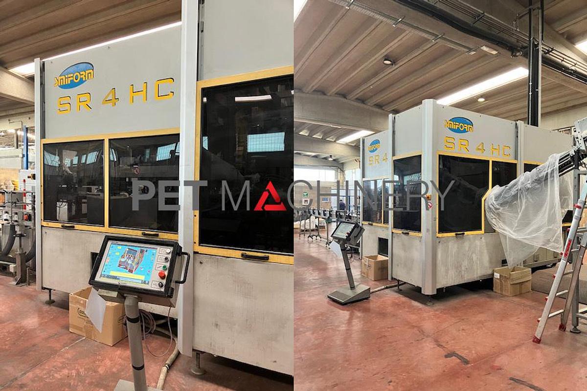 Used 2006 SMI SR 4 HC PET Stretch Blow Moulding machine