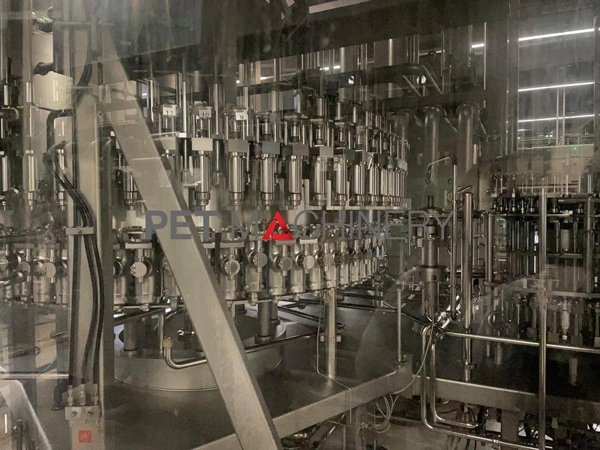 Used 2010 Krones Ultra Clean PET Bottling line for CSD, Cider, Water