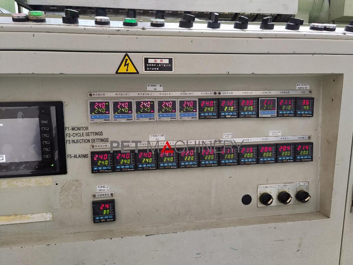 Usado 2000 Aoki SBIII 500LL-75 Inyección Estiramiento Sopladora (Reacondicionada)