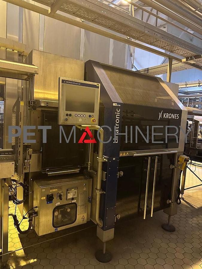 Used 2014 Krones Glass Bottling Line for Still and Carbonated Mineral Water