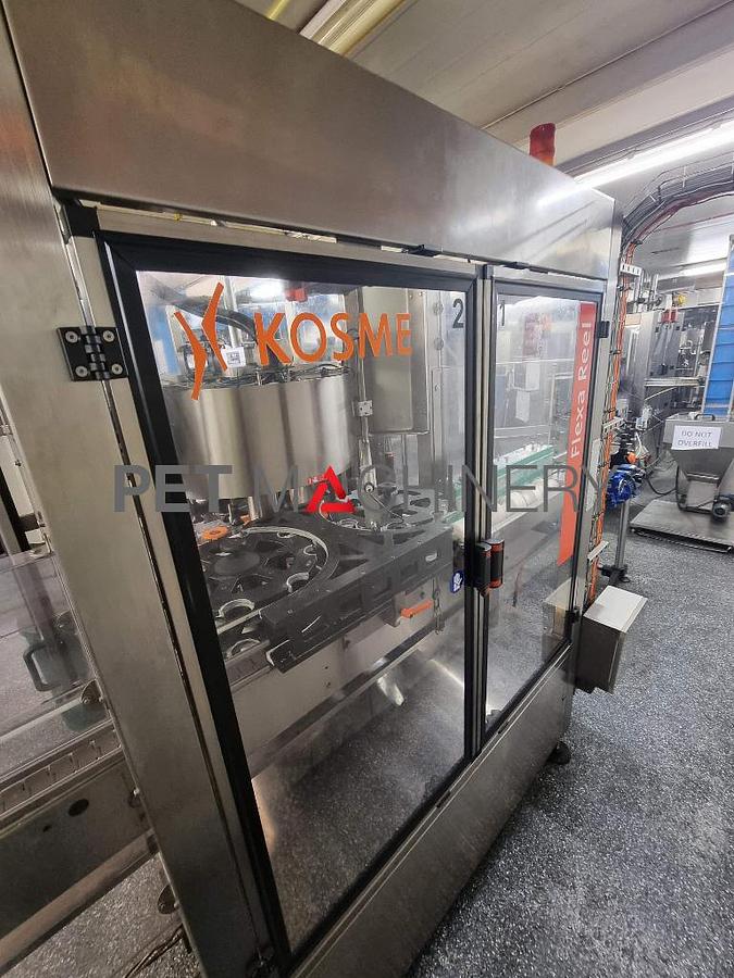 Used Kosme KSB 4R based Carbonated Soft Drinks Bottling Line