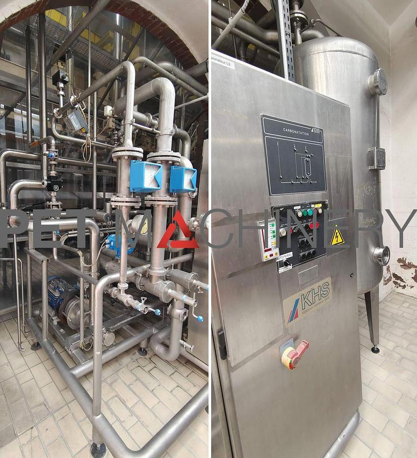 Used 1992 KHS Process Technik CX 30 Carbonator