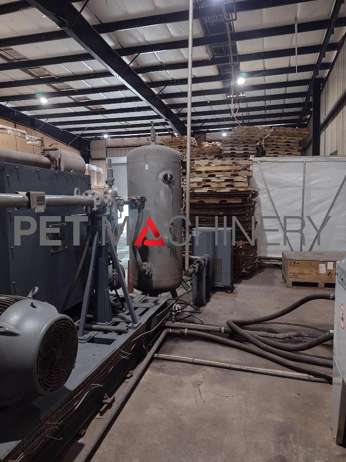 Used 2014 Atlas Copco P90-50 oil-free 40bar Compressor system