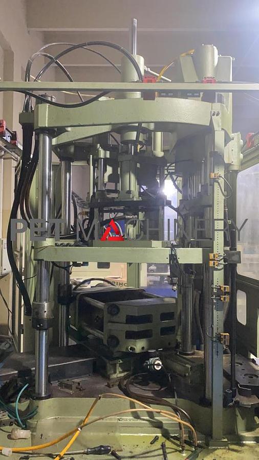 Usado 1997 Aoki SBIII 250LL-50 Máquina de moldeo por soplado y estirado por inyección