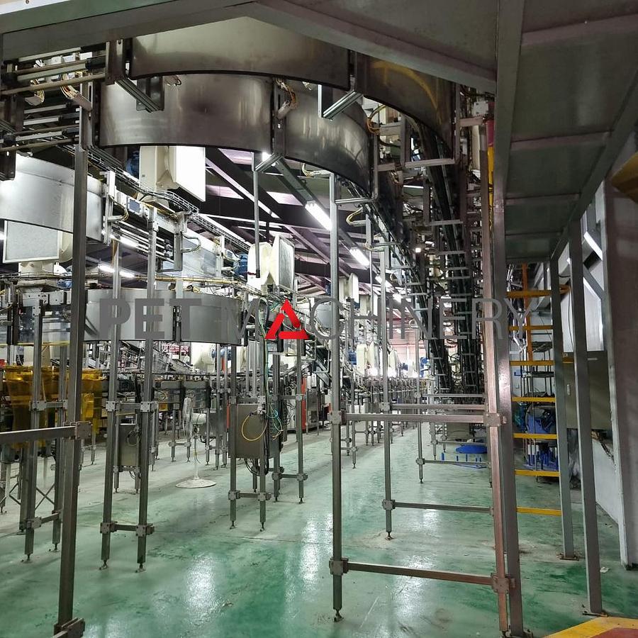 Usado 2014 Krones Contiform S14 Línea de soplado y estirado de PET