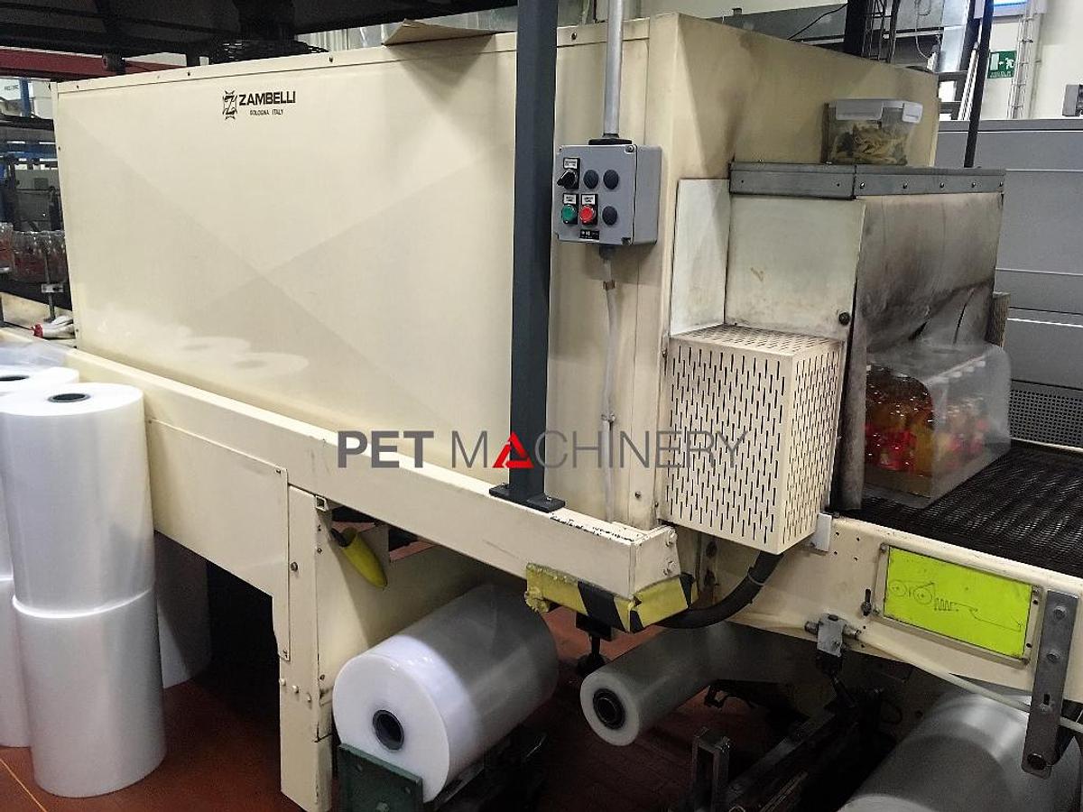 Used 2003 Zambelli LFT 50/V Tray Shrink Packer