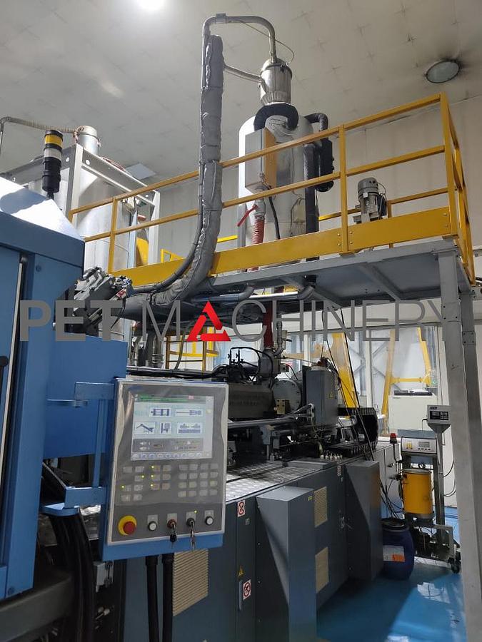 Usado 2008 Sistema de moldeo por inyección de preformas de PET SIPA PPS 48