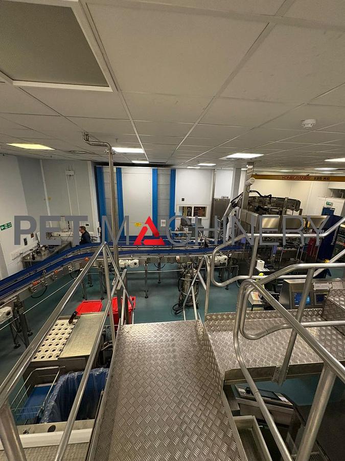 Used 2004 -2020 Krones Glass Bottling Line for Spirits