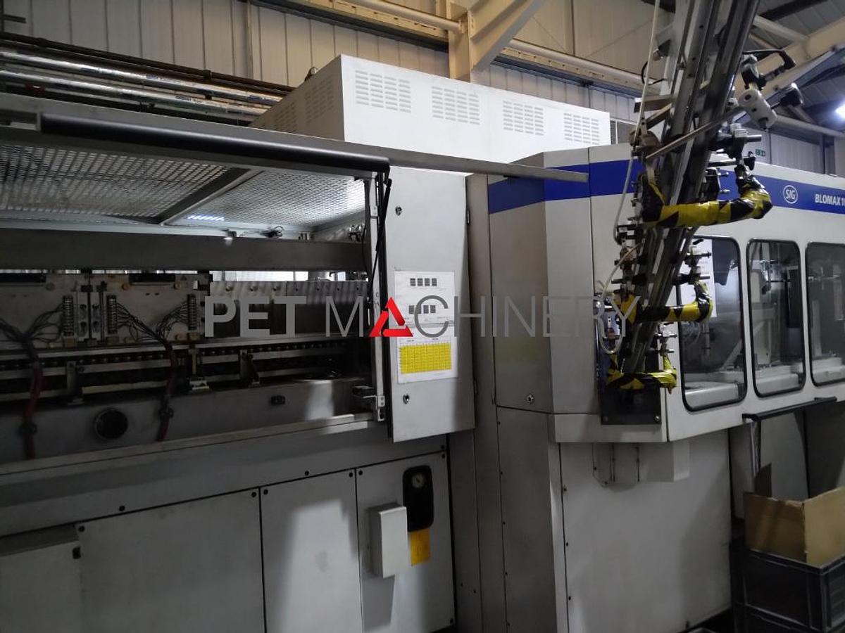 Used 2002 SIG Blomax 10 series III PET Stretch Blow Moulding machine