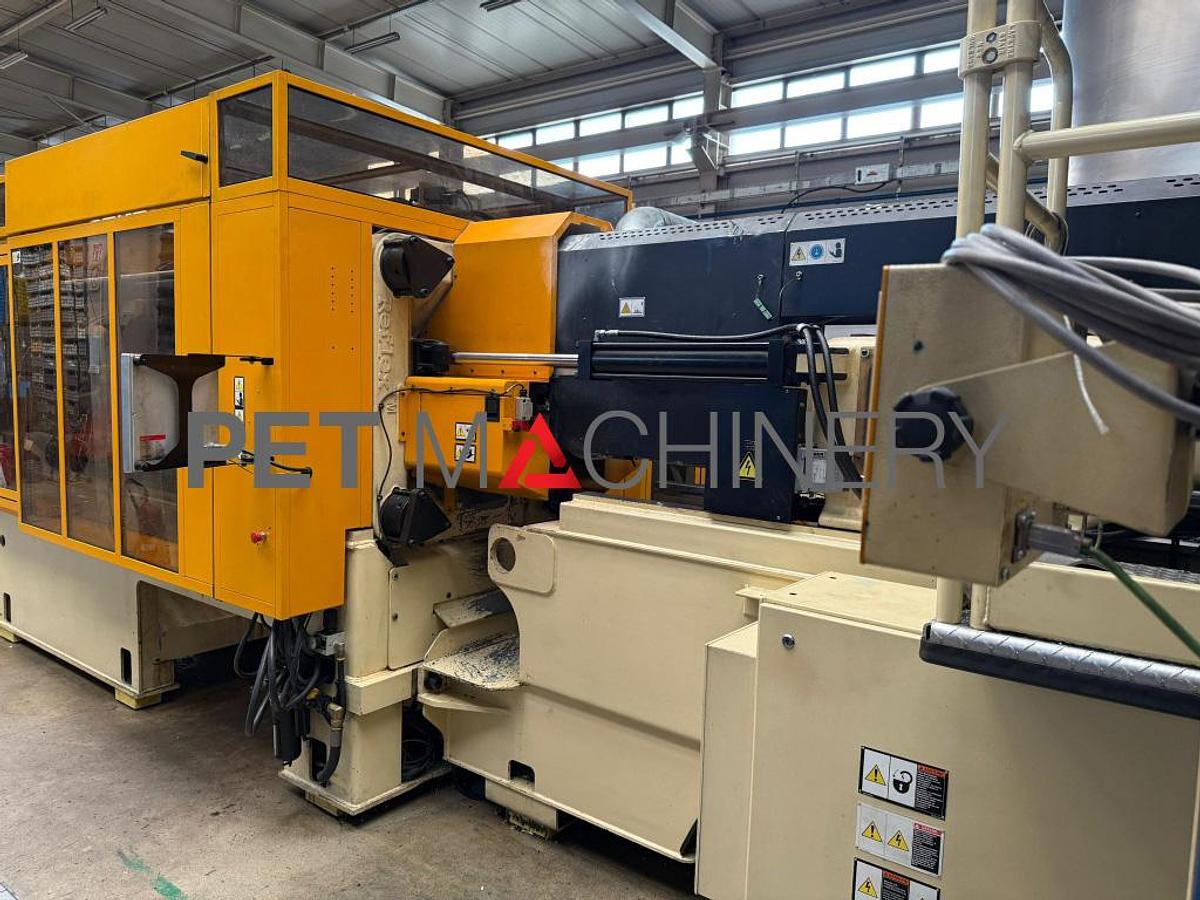 Used 2010 Husky HyPET300 HPP PET Preform Injection Moulding system