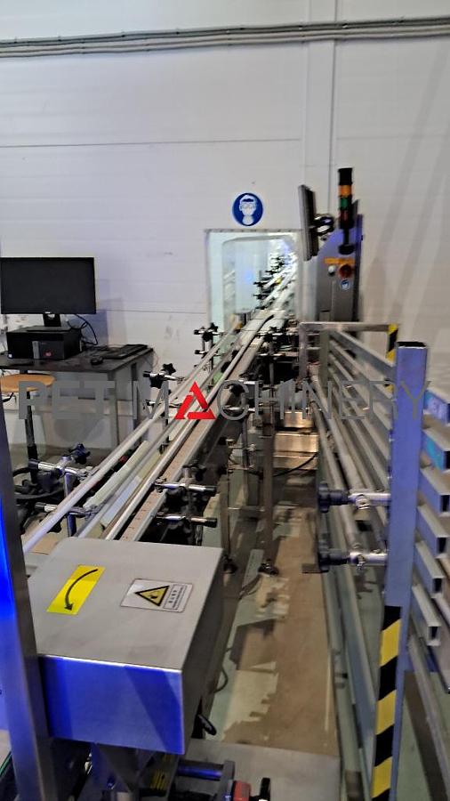 Used 2017 HDPE Bottling line for Liquid Detergents