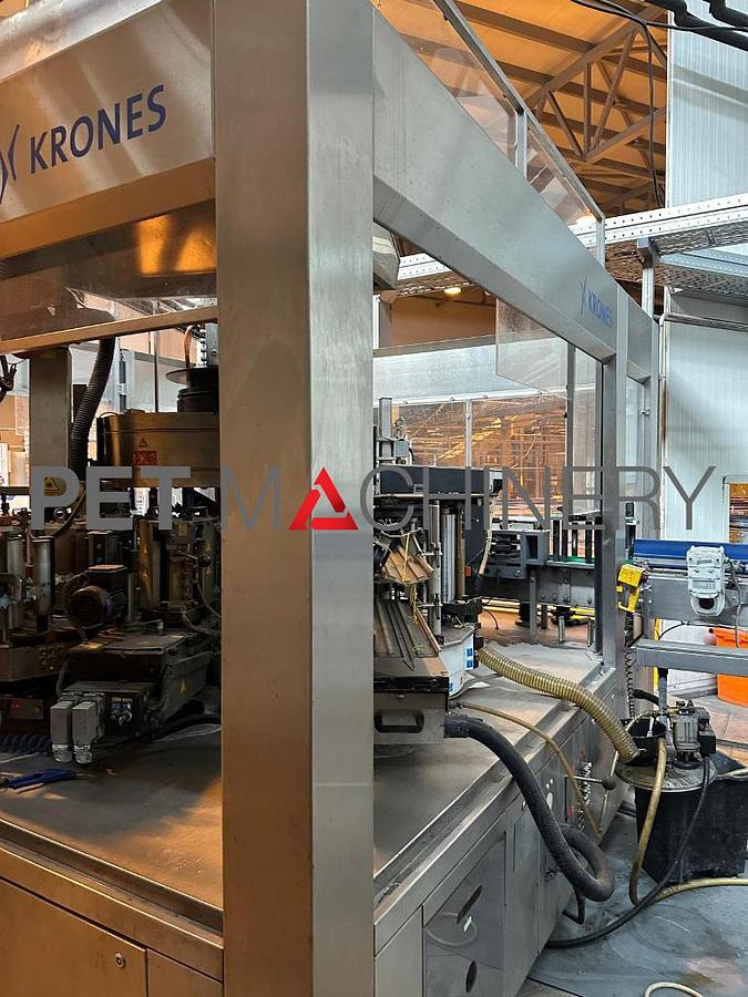 Used 2012 Krones PET Bottling Line for Flat and Carbonated Mineral Water