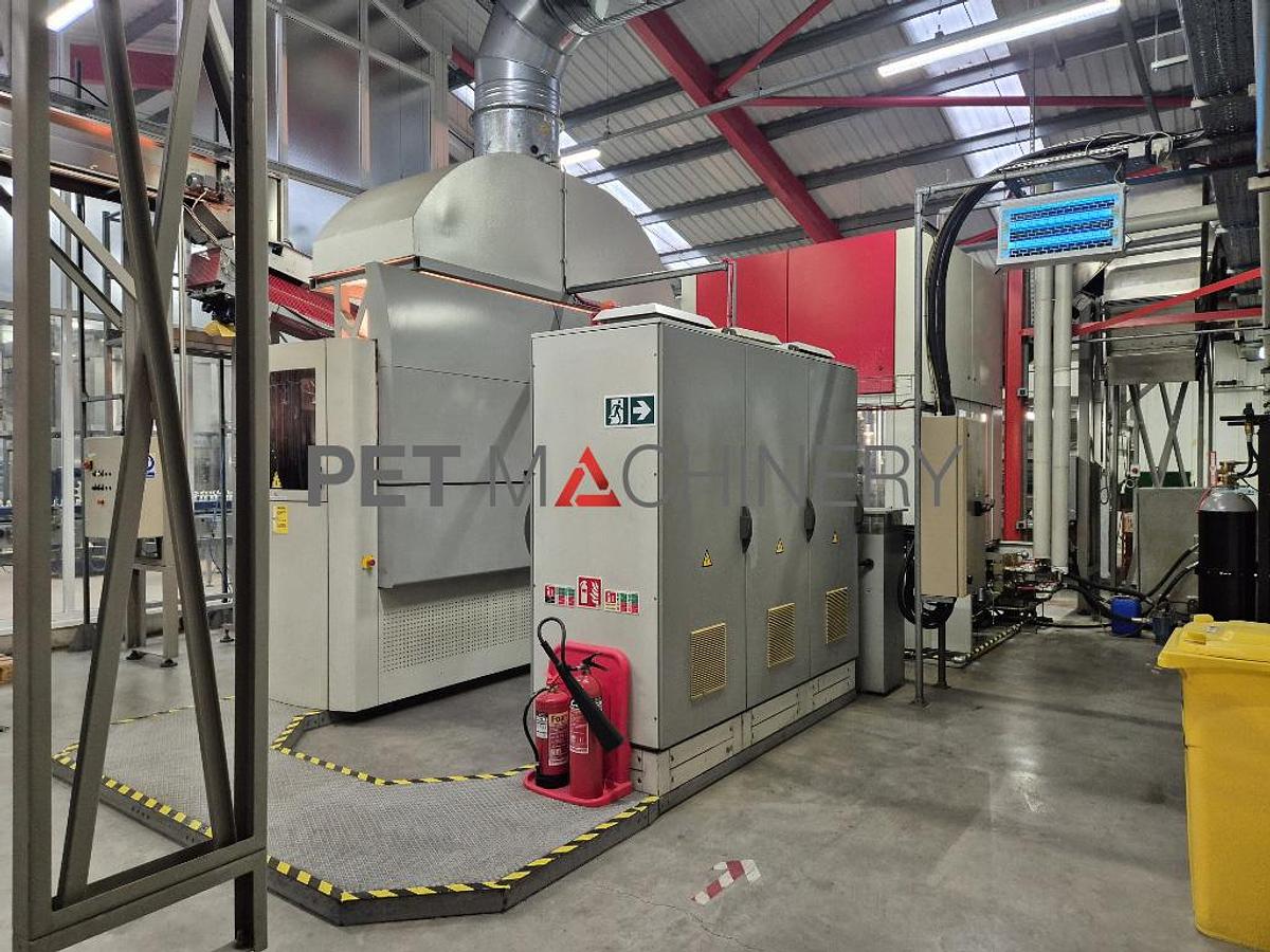 Used 2001 Sidel SBO 12 Series 2 PET Stretch Blow Moulding Line