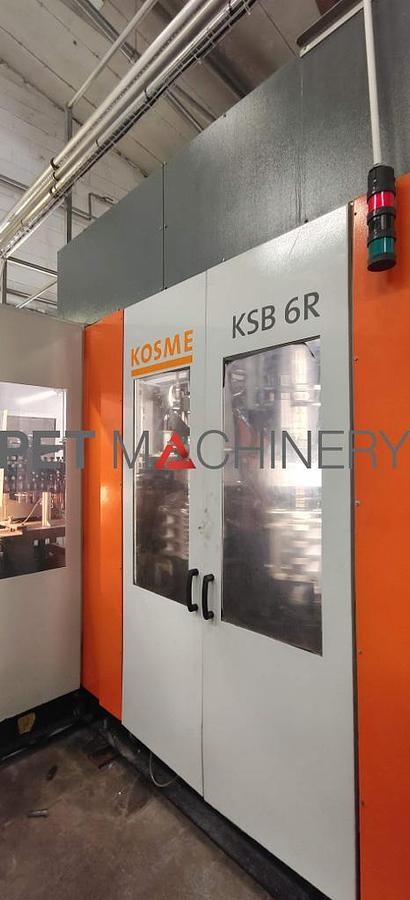 Used 2008 Kosme KSB 6R PET Stretch Blow Moulding machine