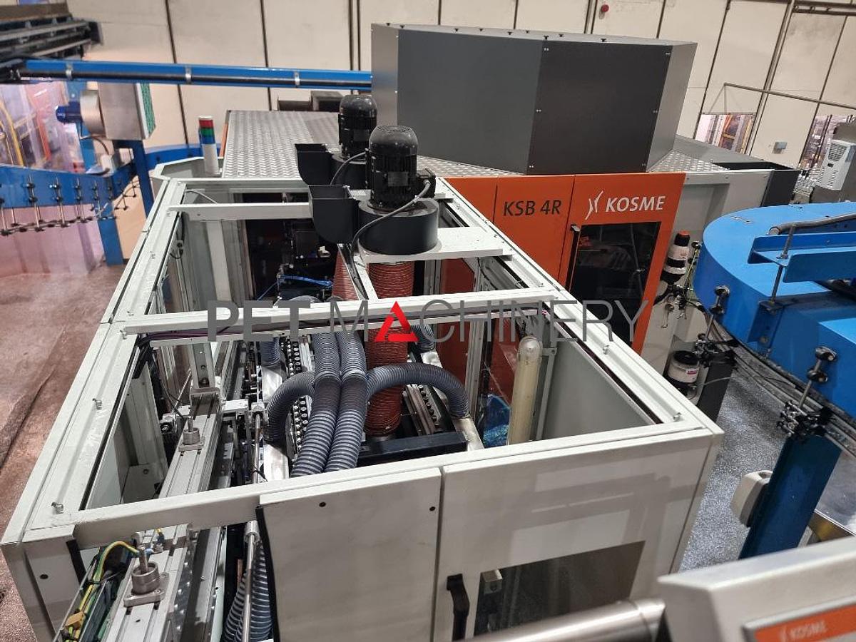 Used Kosme KSB 4R based Carbonated Soft Drinks Bottling Line