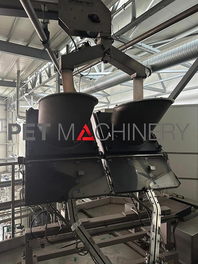 Used 2012 Krones PET Bottling Line for Flat and Carbonated Mineral Water