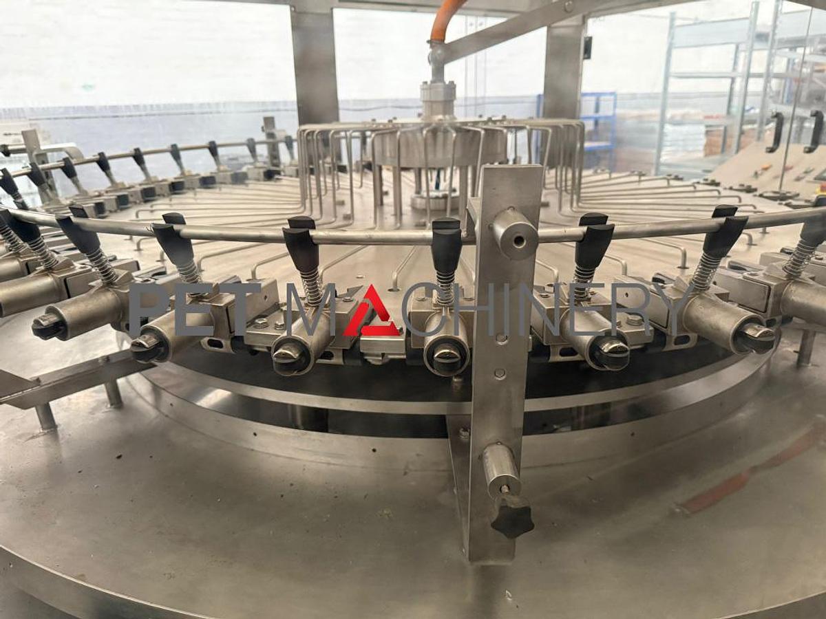 Used 1999 Poggio Rinser / Procomac Filler / Arol Crown capper for Glass Bottles