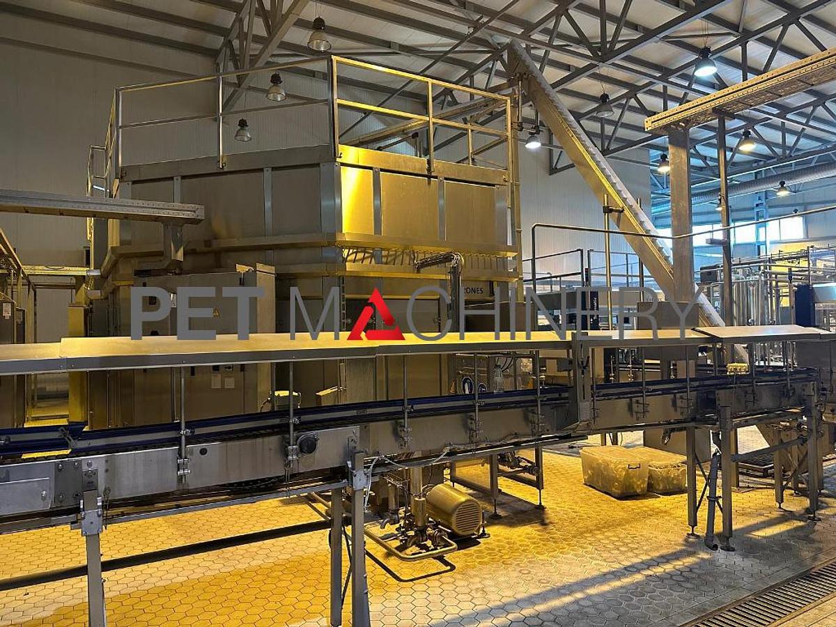 Used 2014 Krones Glass Bottling Line for Still and Carbonated Mineral Water