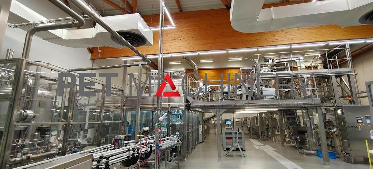 Used 2022 Complete SMI Bottling Line for Still Mineral Water in 6.0L PET bottles