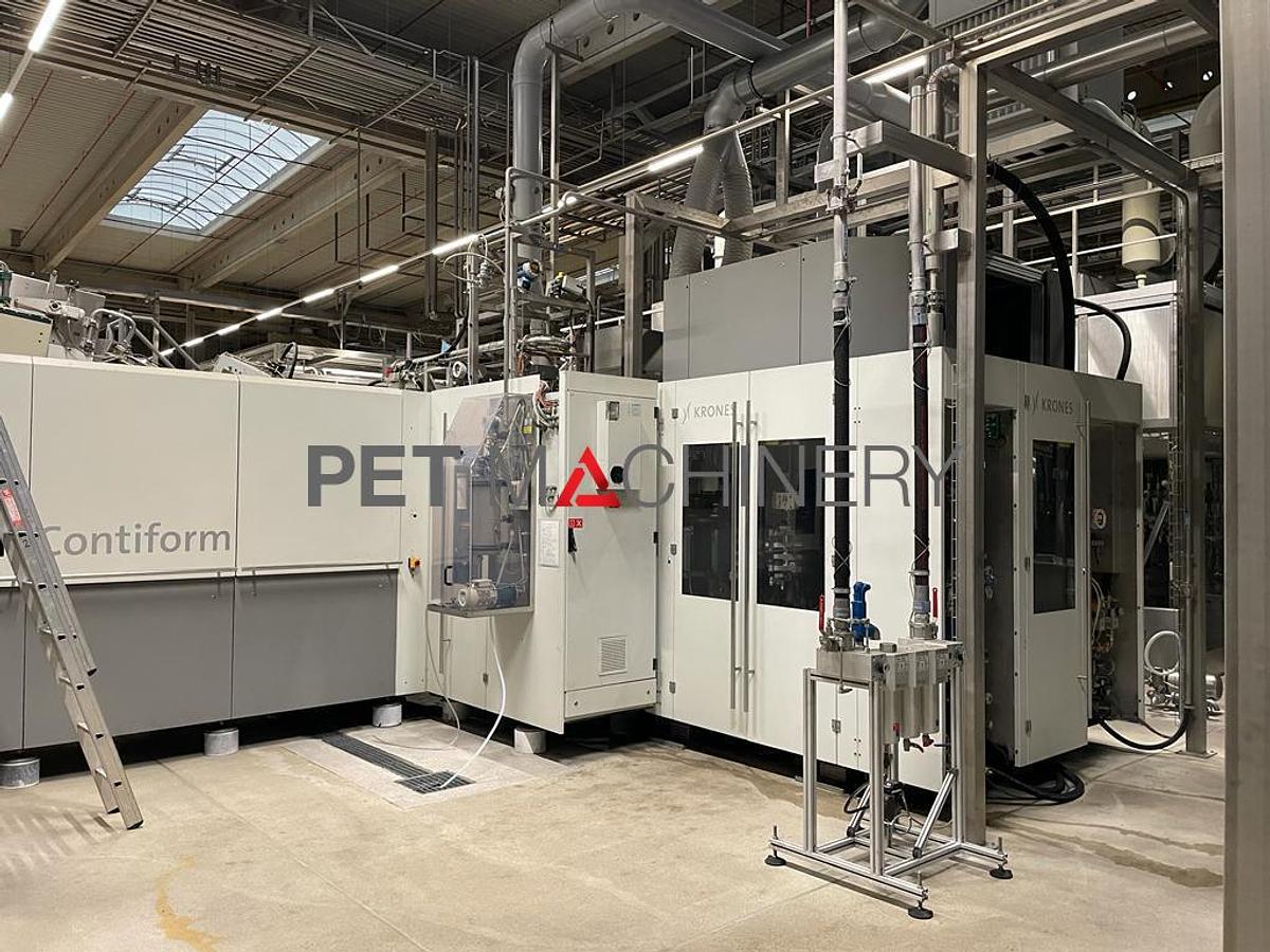 Used 2010 Krones Ultra Clean PET Bottling line for CSD, Cider, Water