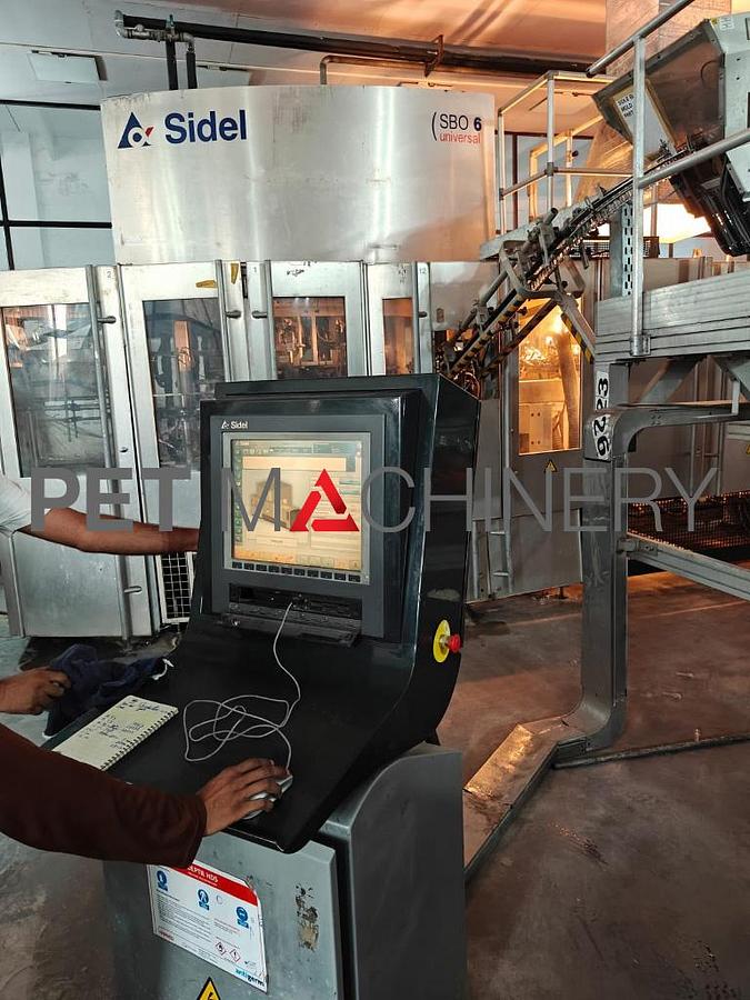 Used Sidel SBO 6 Universal based Carbonated Soft Drinks Bottling Line