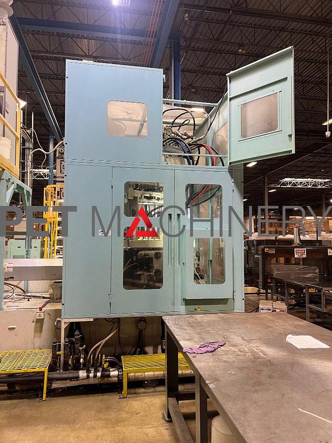 Used 2010 Aoki SBIII 350LL-100 PET Injection Stretch Blow Moulding machines
