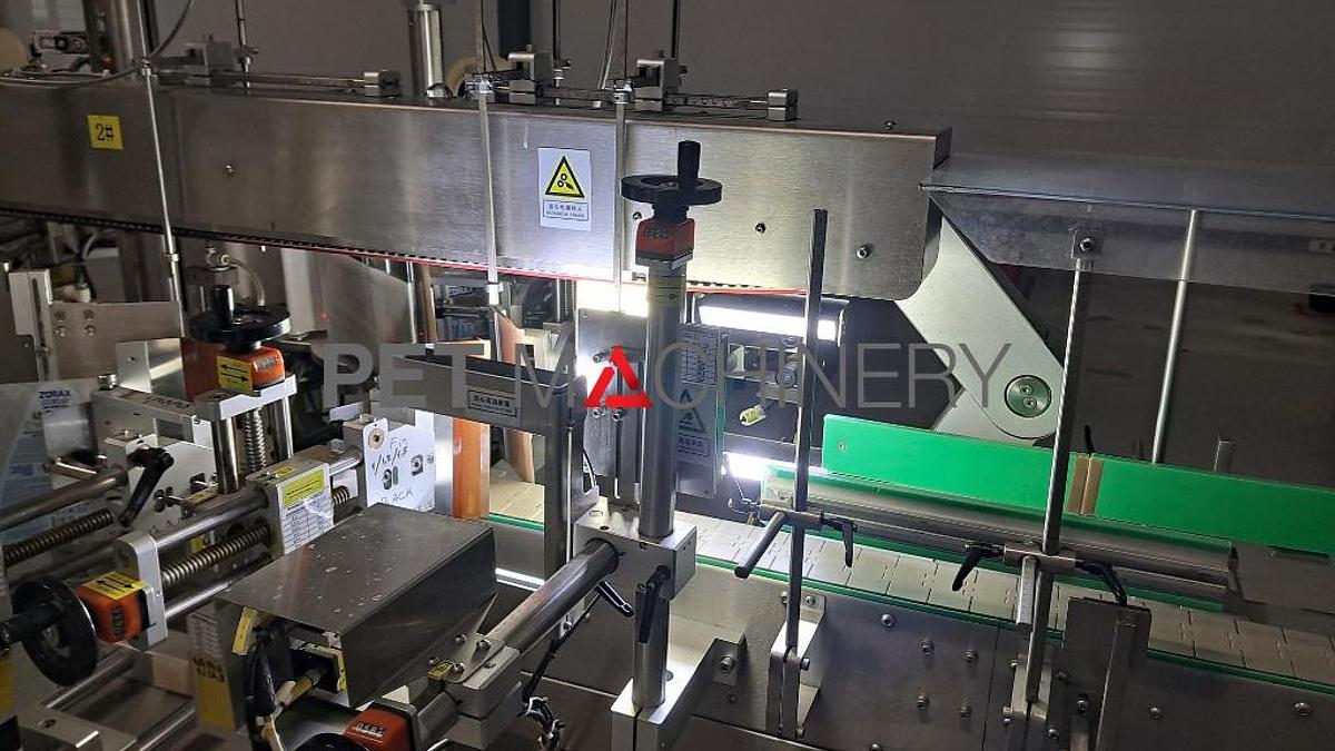 Used 2017 HDPE Bottling line for Liquid Detergents