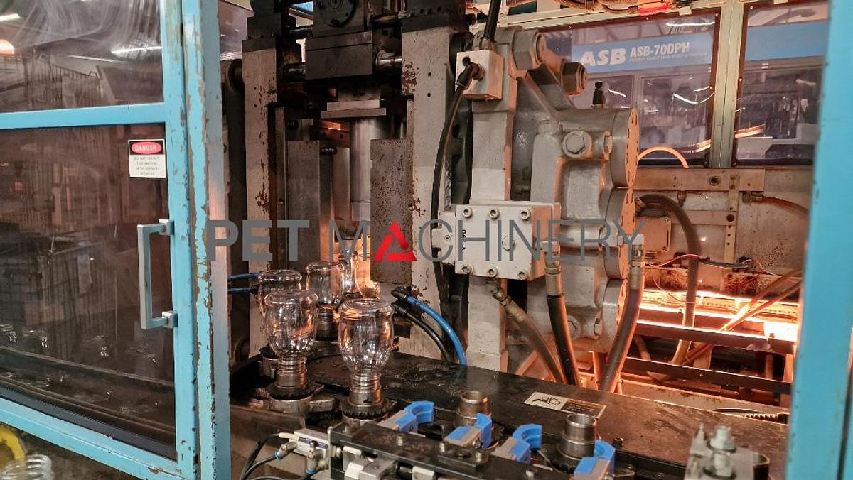 Usado 2004 Nissei ASB PF6-2B Máquina de soplado y estirado por inyección