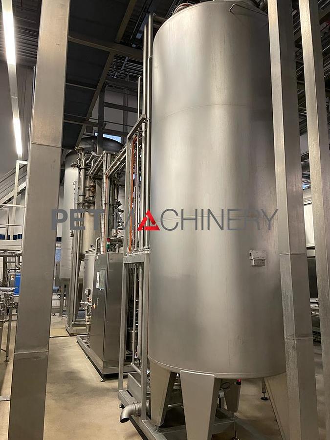 Used 2010 Krones Ultra Clean PET Bottling line for CSD, Cider, Water