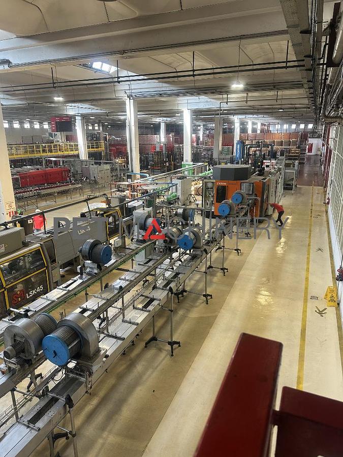 Used Kosme KSB 6R based Carbonated Soft Drinks Bottling Line