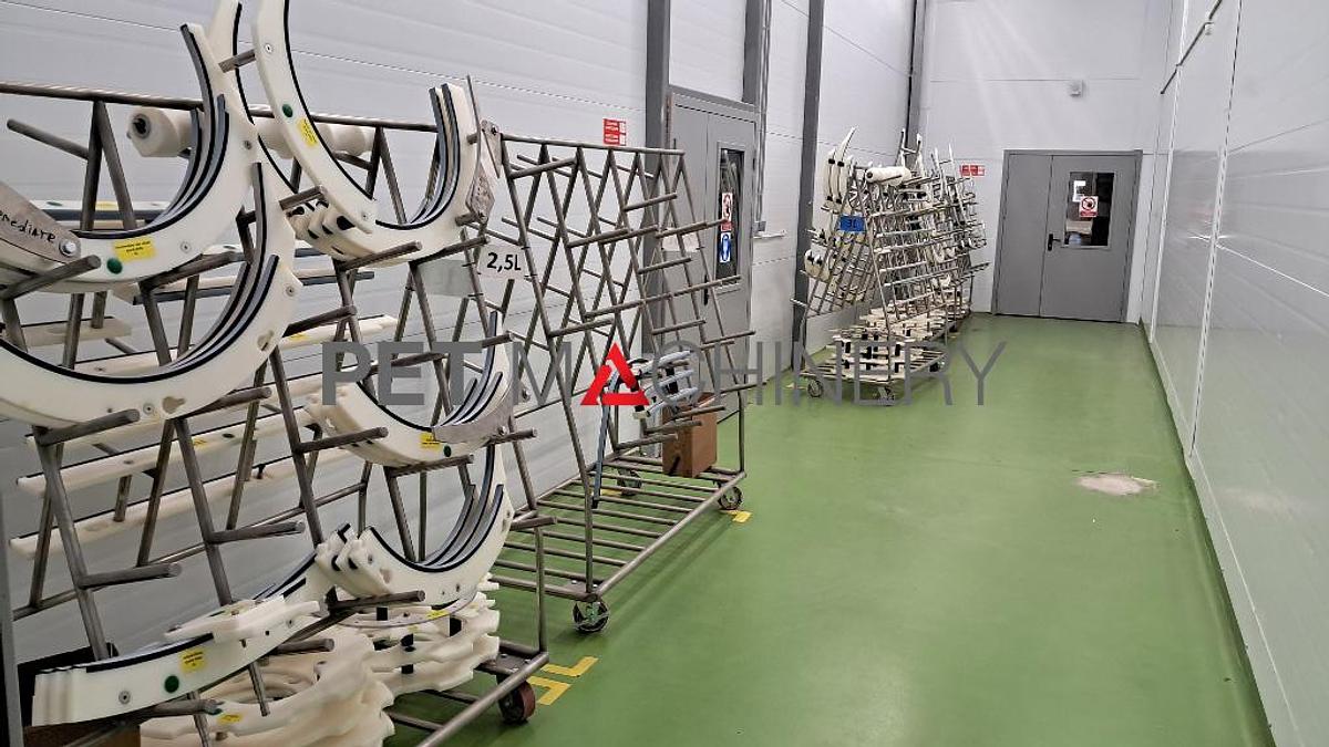 Used 2017 HDPE Bottling line for Liquid Detergents