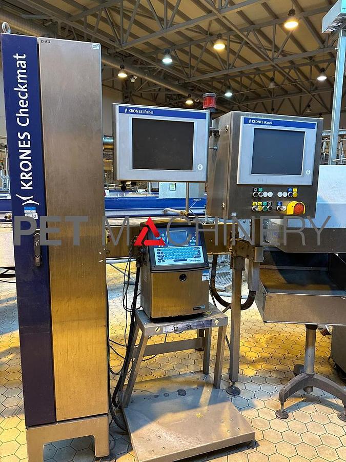 Used 2012 Krones PET Bottling Line for Flat and Carbonated Mineral Water