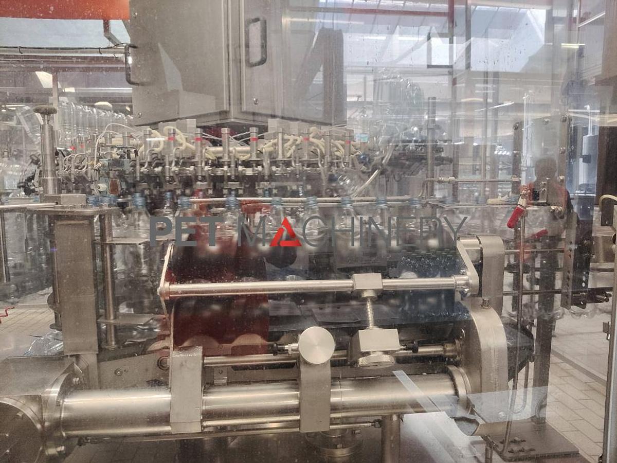 Used 1999 KHS VK-E 40/88/16/S PET Rinser/Filler/Capper for Still & Carbonated Mineral Water