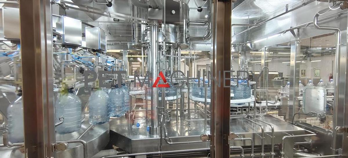 Used 2022 Complete SMI Bottling Line for Still Mineral Water in 6.0L PET bottles
