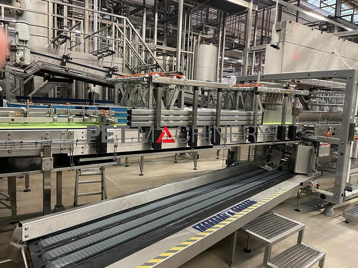 Used 2010 Krones Ultra Clean PET Bottling line for CSD, Cider, Water